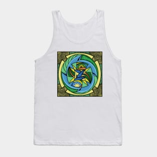 Abstraction. Ukrainian. Graphics. Full color Tank Top